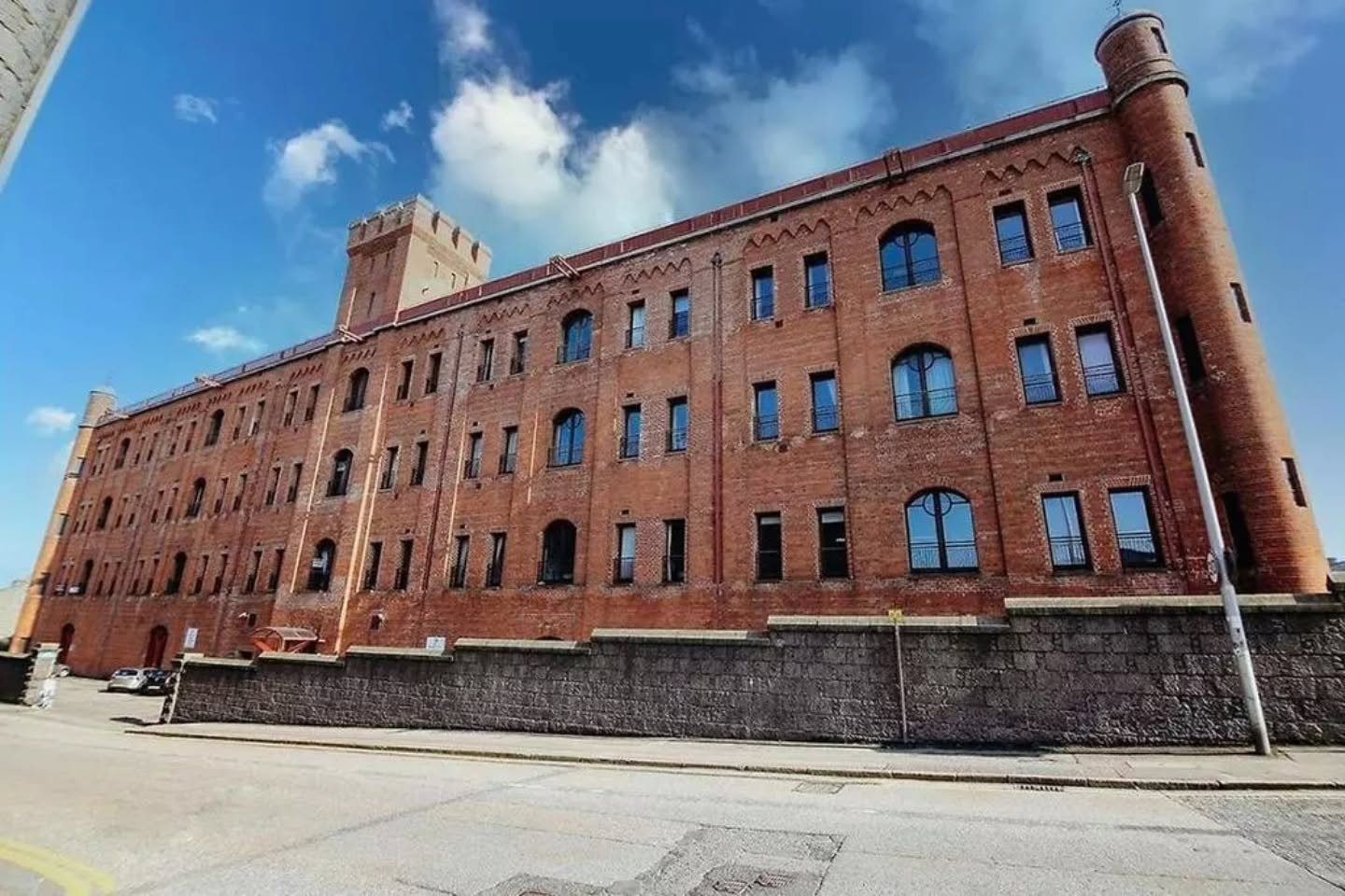 The Bastille, a red brick building in Aberdeen